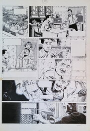 Christian Maucler - Les enquêtes du commissaire Raffini - Planche originale