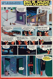 Publication dans la journal Tintin