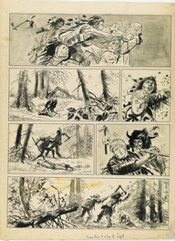 Hugo Pratt - Ticonderoga page by Hugo Pratt - Comic Strip