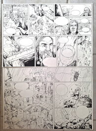 Afif Ben Hamida - Planche de Nogard - Planche originale