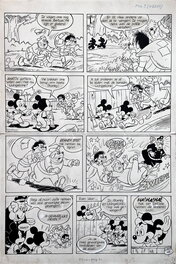 Jaume Cases - Planche Original Disney 'MICKEY MOUSE  - "Spoorzoeken" - Planche originale