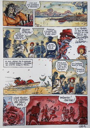 Gilles Cazaux - Le grand Large – TOME 2 – Planche originale – Page 44 – Gilles Cazaux - Planche originale