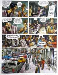 Nicolas Dumontheuil - Le Singe et la Dame Blanche – Planche originale n° 69 – nicolas Dumontheuil - Comic Strip