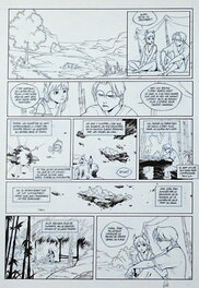 Valence - Les 4 Princes de Ganahan Tome 4 pl.11 - Planche originale