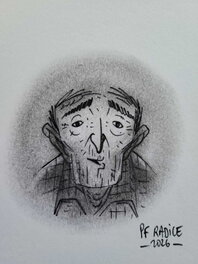 Pierre-François Radice - God Bless America - Original Illustration