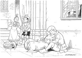 Studio Vandersteen - Suske en Wiske - Illustration originale