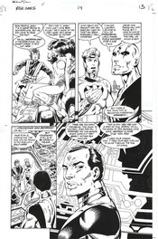 John Byrne - New gods # 14 page 13 - Planche originale