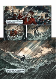 (Accompagnée d’un tirage laser couleurs réalisé pour l’exposition « L’oubliée du radeau de La Méduse » au SHD-Rochefort)