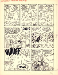 Hachel - Papa Talon "Incendie Hôtel" pl.8 - Planche originale