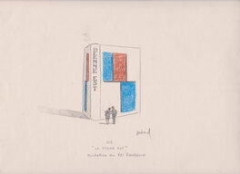 André Juillard - "La femme est" - Original Illustration