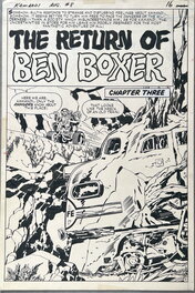 Jack Kirby - Kamandi #8 page 6 - Planche originale