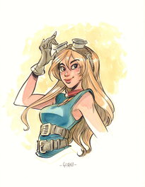 Alessandro Barbucci - Ekhö Fourmille Avec Lunettes - Illustration originale