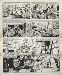 Jean-Claude Mézières - Valerian T2 - Planche originale