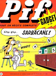 Couverture Pif Gadget 128