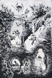 Liam Sharp - Spawn Dark Ages 4 page 11 by Liam Sharp - Planche originale