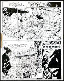 Marc Michetz - Kogaratsu, Le Protocole du mal - Planche originale
