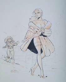 Félix Meynet - Mirabelle - Œuvre originale