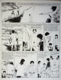 Renaud - SANTIAG   T3 ROUGE COMME L'ETERNITE - Planche originale