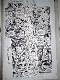 John Byrne - X-Men magneto / john byrne - Planche originale