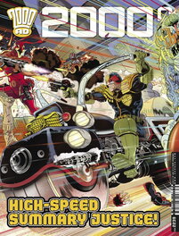 Stewart Kenneth Moore - 2000Ad Cover of Prog 2239 by Stewart Kenneth Moore - Original Cover
