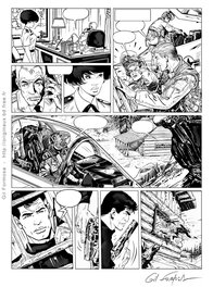 Gil Formosa - XIII -  BUCK DANNY - Planche originale