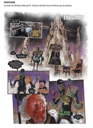 Stewart Kenneth Moore - Judge DEATH: ENDGAME page 1 - Planche originale