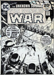 Joe Kubert - Star-Spangled comics - Unknown Soldier - T178 Cover - Original Cover
