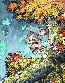 Philippe Luguy - Guimly Gambade - Original Illustration