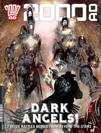 Stewart Kenneth Moore - Cover of 2000AD Prog 2155 featuring Defoe Against the Angels. - Original Cover