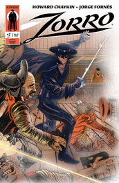 Zorro Episode 2 Wraparound Cover by Stewart Kenneth Moore
