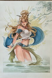 Alessandro Barbucci - Fourmille, les pieds dans l'eau - Comic Strip