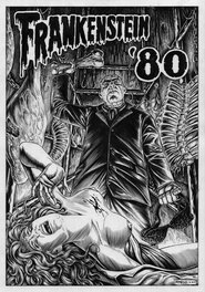 Raúlo Cáceres - Frankenstein 80 - Illustration originale