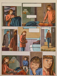 Dina Kathelyn - La vie en rose 2 - planche 44 - Mise en couleur