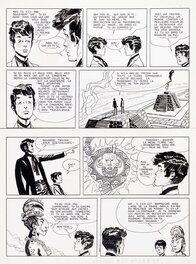 Hugo Pratt - Rendez-Vous à Bahia - Planche originale