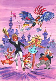 Dany - Olivier Rameau - Original Illustration