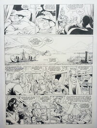 Jean-Yves Mitton - BEN HUR      T2 QUINTUS ARRIUS - Planche originale