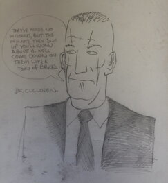 Stewart Kenneth Moore - Dr Culloden Prelim - Planche originale