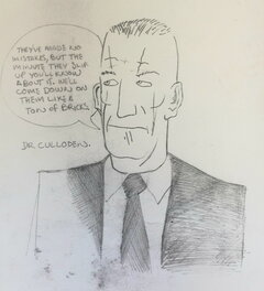 Stewart Kenneth Moore - Dr Culloden Prelim - Planche originale