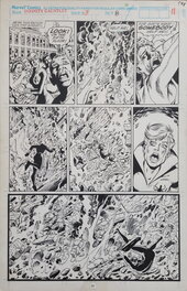 George Perez - The Infinity Gauntlet #3 Page 8 - Planche originale