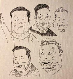 Stewart Kenneth Moore - Elon Musk - Sketch