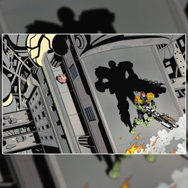Jd MEG 483 WRAPAROUND COVER OF MEGA CITY ONE