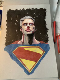 Stewart Kenneth Moore - Superman based on David Corenswet - Dédicace
