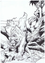 Minck Oosterveer - Zodiak cover 4 - Planche originale