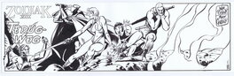 Minck Oosterveer - Zodiak strook VIII-1 - Planche originale