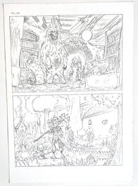 oTTami - Planche Crayonné Magica Tenebrae  la BD dont tu es le Héros - Comic Strip