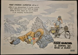 Relom - Mort de rire - Original Illustration