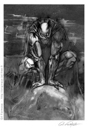 Gil Formosa - BATMAN Caverne - Original Illustration