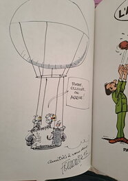 Jean-Claude Fournier - Fournier dedicace - Planche originale