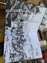 Karl the Viking - signed by S K Moore - detail