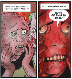 Art for print. Marek has an epiphany / complete psychological collapse.